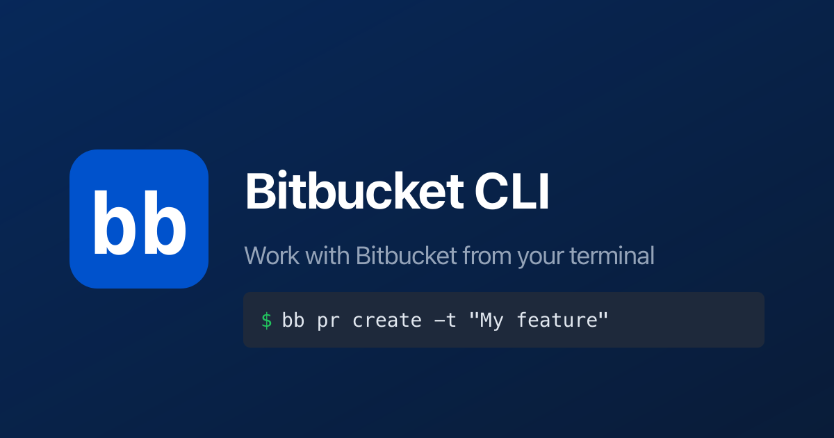 Bitbucket CLI | Bitbucket CLI